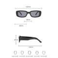 New Square Fashion Sunglasses Women Brand Designer Retro Rectangle Sun Glasses Female Ins Summer Fashion Shades