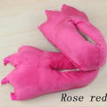 1Pair Cute Monster Dinosaur Claw Plush Slippers Warm Soft Indoor Floor Shoes For Women Men Winter Home Slippers