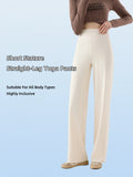2026 New High Waist Stretch Drapey Straight Yoga Pants Loose Slimming Breathable Comfortable Sports Fitness Casual Sweatpants