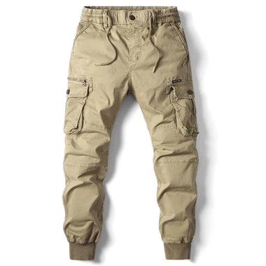 Waist Pants Cotton Elastic Cargo 2025 New Spring Men's Cotton Cargo Pants Clothing Autumn Casual Fashion Elastic Waist Quality Pantalones Tipo Cargo Pants Men