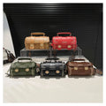 Soft Leather Crossbody Bag Women Pleated Chain Shoulder Purse Drawstring Design Capacity Elegant Handbag For Commute Travel