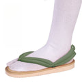 Large Size Japanese Anime Cosplay Shoes Clogs Sandals Flip Flops with Shoe Kimono Flip-flops Geta Slippers Halloween Performance