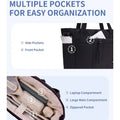 New Puffy Padded Female Handbag Multiple Pockets Soft Tote Bag Lightweight Women Shoulder Bag Women
