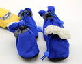 4pcs Dog Shoes Outdoor Anti-Slip Waterproof Rain Boots Winter Puppy Socks Warmth Soft Breathable Shoes Pet Accessories