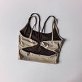 Contrast Color Sports Bra for Women to Wear Running Training Fitness Bra Gym All-in-one Shockproof Yoga Vest Pilates Tops