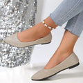 New Arrival Women Pointed Toe Beautiful and Fashion spring autumn Shoes Flat Ballerina Comfortable Casual 2024  Women Shoes