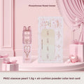 Flower Knows Cushion Foundation Shade Card + Mini Concealer Long-Lasting Moisturizing Full Coverage Face Makeup Sample Set