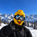 Face Snowboard Face Mask Outdoor Cycling Windproof Head Cover Toy Block Person Printed Yellow Man Mask Funny Design Baraklafa hat