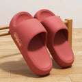 Summer Platform Cloud Slippers Women Lightweight Solid Color Soft Sole EVA Pillow Slides Woman Couple Non Slip Beach Flip Flops