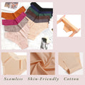 Sexy Bikini Women's Ice Silk Panties Seamless Solid Female Underwear Low-Rise High Elasticity Soft Lady Briefs Fashion Lingerie
