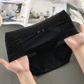 Women Panties Underwear 3pcs Ultra-thin Panties Summer Women Sexy Soft Underpant Solid Briefs Traceless Female Comfort Stretch Lingeries Black Underwear
