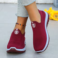 Women's Summer New Breathable Slip-On Shoes Soft Bottom Lightweight Comfortable PVC Material Casual Shoes Easy to Wear