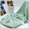 Pajamas Anti-wrinkle Acetate Fabric Anti-wrinkle Acetate Satin Fabric By The Meter for Dresses Shirts Pajamas Sewing Soft Lining Cloth Breathable Smooth Silky Plain