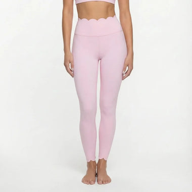 FUBEIKE Women's Yoga Lace Long Pants Nude Feel Tight Hip-Lifting Slimming Sports Pants Gym Leggings Workout Female Clothes