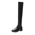 Long boots women's winter 2025 new Korean version versatile knee high elastic boots for women