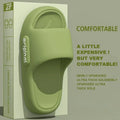 Cozy Solid Color Slippers Soft Sole Platform Slippers of Cloud feeling Pillow Slides Extra Soft House Slippers Women