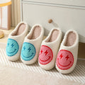 Home Comfortable Soft Plush Couple Slippers Winter 2025 Thicken Warm Non Slip Home Indoor Shoes Woman Plush Size Cotton Slides
