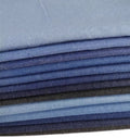 Jeans Stretch Denim Fabric Stretch Pure Cotton Denim Fabric By The Meter for Skirts Coats Sewing Fashion Plain Thick Thin Style Jeans Cloth Breathable Blue
