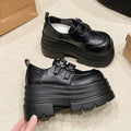 New Spring 10CM Platform Women Loafers Shoes Flats Casual Walking Shoes Woman 2025 Designer Leather Sneakers Mujer Zapatos Pumps