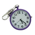 Large Dial Quartz Pocket Watches Luminous Dots Keyring Chest Watches Quartz Movement Minimalist Design Digital Hanging Watches