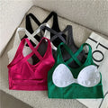 Sexy Sports Bra Yoga Bra Fitness Top women Seamless High impact Sports Bra Sports Underwear Push-Up Bra Sportswear Bralette