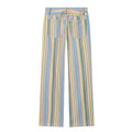 ZHIO Striped Baggy Jeans Woman Low Rise Wide Leg Jeans Pants for Women New Boyfriend Jeans Women Straight Women's Denim Pants