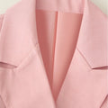 7 Color Autumn Lacing Up Bow Sashes Wide Shrug Shoulder Long Sleeve Blazer Chill Vintage Women Pockets Loose Suit Coat