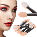 300pcs Deluxe Makeup Tool Kit Disposable with Portable Storage Case Lipstick Applicator Mascara Wands Eyelash  Eyeshadow Brushes