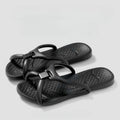 Foldable Travel Slippers Unisex EVA Flip Flops Hotel Non Slip Bathroom Indoor Outdoor Portable Lightweight Comfortable