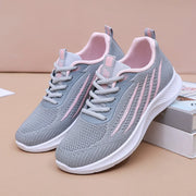 Women's Sports Shoes, Women's Soft-Soled Flat Shoes, Mesh Breathable Casual Shoes, Walking Shoes