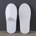 10 Pairs Disposable Slippers Women Men Travel Slipper Home Indoor Guest Shoes Non-Slip Closed Toe Slippers Bedroom Silent Slides