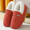 2025 Women Slippers Warm Winter Shoes Couples Footwear Casual Soft Plush Men Slides Outdoor Thick Flat Sole Shoes Home Slipper