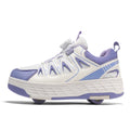 Girls Roller Skates Four-wheel Detachable Roller Shoes Children Outdoor Sports Wear-resistant Entertainment Wheel Shoes for Kids