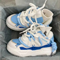 Street Style Womens Chunky Sneakers Fashion Lace Casual Shoes for Woman Comfort Skateboarding Shoes Designer Shoes Zapatos Mujer