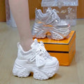 New Women Chunky Sneakers Fashion Glitter Casual Shoes for Woman Comfort Soft Sole Walking Shoes Designer Shoes Zapatillas Mujer