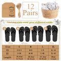 Sandals Wedding Favors 6-30Pairs Flip Flops for Wedding Guests Sandals Slippers with Cards Woman Men Wedding Favors Hen Beach Pool Party