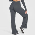 Flared Leggings Straight Leg Leggings Woman Wide-leg Pants Yoga Breathable Fitness Clothing Versatile Casual Pants