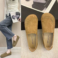 Women's Shoes Retro Round Toe Single Shoes Spring and Autumn Sen Series Comfortable Girl's Shoes Casual and Simple Flat Shoes
