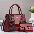 3Piece Set Women's Bag 2025 Trend New in Fashion Niche Ladies Shoulder Tote Bags for Women Shopping & Travel Bag Women Handbag