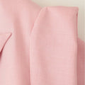 7 Color Autumn Lacing Up Bow Sashes Wide Shrug Shoulder Long Sleeve Blazer Chill Vintage Women Pockets Loose Suit Coat