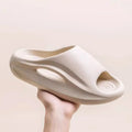 Couple Summer Slippers Indoor Home Bathroom Anti-Slip Thick Sole Quiet Deodorant Support Bath Shoes for Men And Women