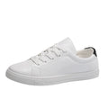 Women Sneakers Breathable Students Casual Sports Shoes Girl Flat Leather Pu White Shoes Woman Vulcanize Shoes