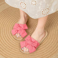 New Fabric Linen Slippers for Women, Perfect for Summer, Home Use, Couples, Indoor Soft-Soled, Non-Slip, Non-Slip Home Sandals.
