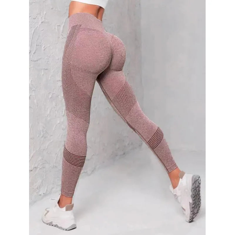 Women 3D Sport Yoga Leggings, High Waist Yoga Pants Breathable Tummy Control Butt Lifter Tight Pants For Daily, Outdoor And Fitn
