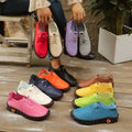 Sneakers Women Shoes Loafers Lace Up Leather Flat New Spring 2025 Casual Comfortable Mom Shoes Mujer Zapatos Chaussure Femme