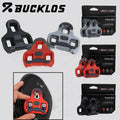 BUCKLOS Bicycle Self-Locking Pedal Cleats for LOOK KEO Professional Road Bike Pedals Shoes Cleat 0/4.5/9 Degree Float Cleats