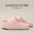 Unisex Thick Platform Slide Sandals Men Women Indoor Outdoor Wearable Slippers Soft Bottom Anti-Slip Beach Casual House Shoes