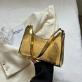 Fashion Exquisite Shopping Bag Retro Casual Women Totes Shoulder Bags Female Leather Solid Color Chain Handbag