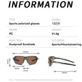 Okuma Polarized Sunglasses UV400 for Men and Women Outdoor Hunting, Fishing, Driving Bicycles, Sunglasses Optional Box