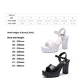 Fashion Fish Mouth High Heel Sandals Non-slip Casual Wedges Sandals Comfortable Buckle Slope Women's Sandals Summer